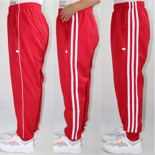 校服裤子春夏男女小学生初中直筒