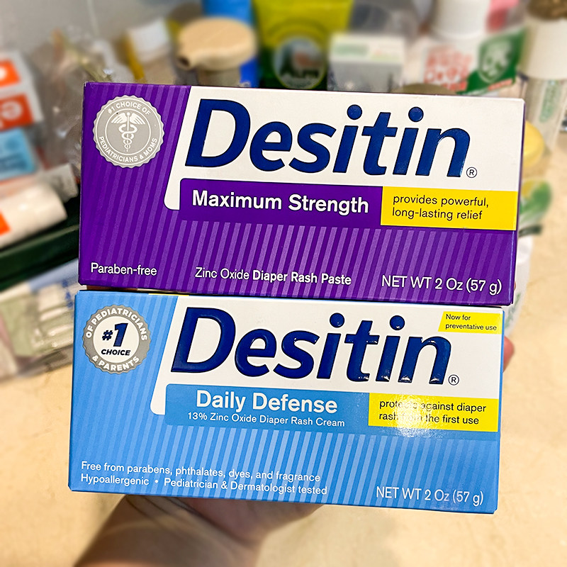 美国Desitin护臀膏防红屁屁霜宝宝儿童新生婴儿专用113g/57g