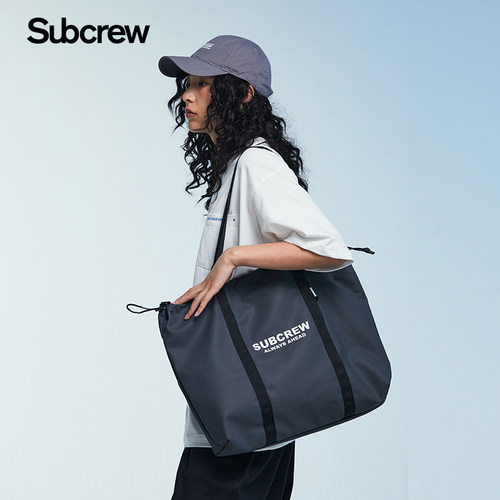 Subcrew潮牌大容量托特包斜挎包