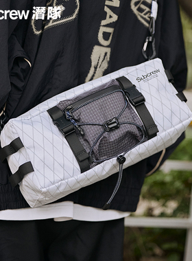 Subcrew汐风系列时尚百搭单肩斜挎包男士休闲运动包机能风背包