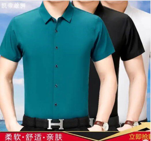 凯蒂雄狮夏季冰丝男士短袖衬衫杭州臻豪文化专卖店在类目 男装, 衬衫中 - 来自Buy2taobao.com提供专业的淘宝代购服务