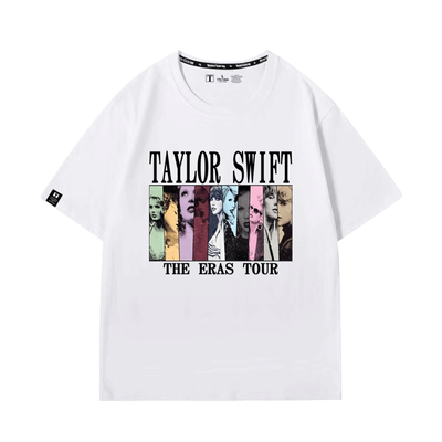 霉霉印花短袖休闲套头纯棉