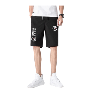 顺丰快递速运物流工装短裤男女宽松工作服五分裤子可定制团队衣服