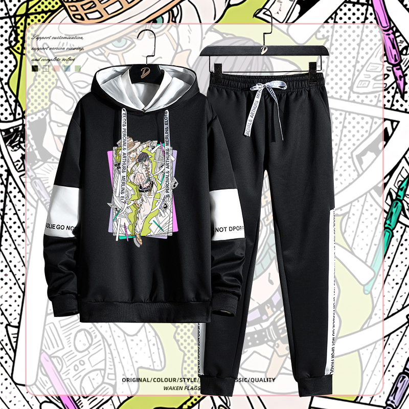 jojo套装秋冬印花卫衣