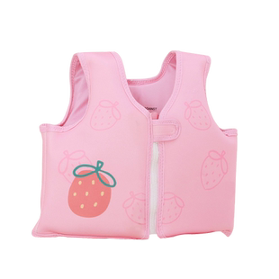 儿童游泳浮力背心宝宝初学者泡沫漂浮救生衣免充气男童女孩游泳衣