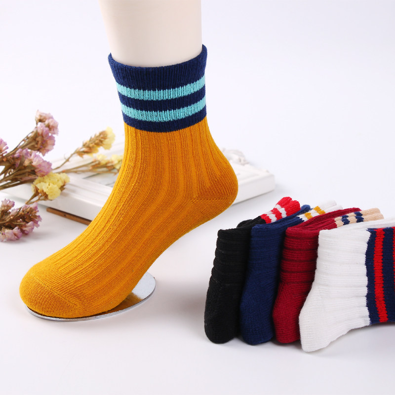 Children's socks pure cotton spring and autumn 1-12 Medium hose student motion football Basketball Socks skipping ropein the Children/Baby/Family fitted , Children's socks( 0-16 Years)  category - from Buy2taobao.com to provide professional Taobao agent buy service