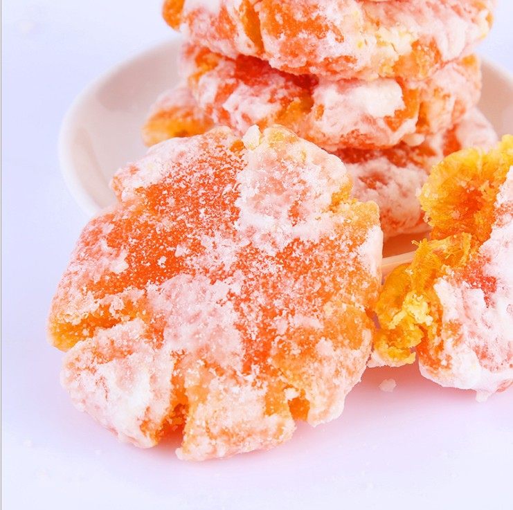 传统老式金橘饼500g手工大金桔饼红橘饼糖桔饼橘子干桔子四川特产