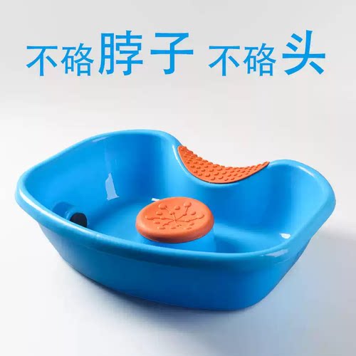 平躺洗头盆家用电动充气泵