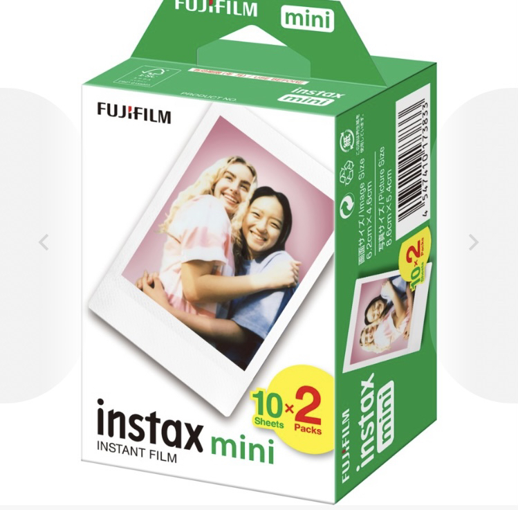 富士拍立得相纸mini 20通用白边卡通胶卷