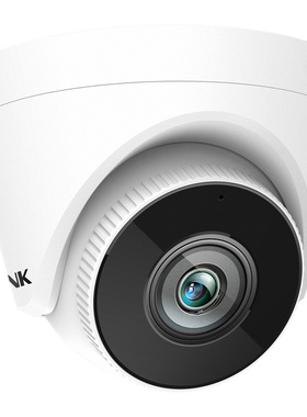 tplink普联 400万PoE半球音频红外网络监控摄像机  TL-IPC445EP