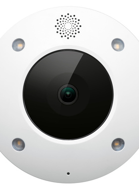 TP普联600万全彩无线全景360度警戒对讲网络监控摄像机TL-IPC56CE