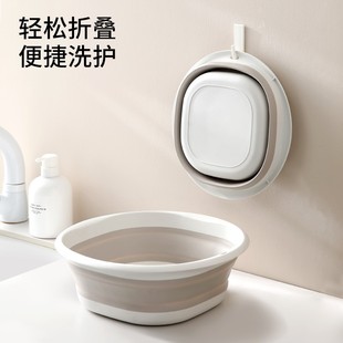 洗脸盆学生宿舍大号折叠盆洗衣盆 FaSoLa可折叠脸盆家用加厚便携式