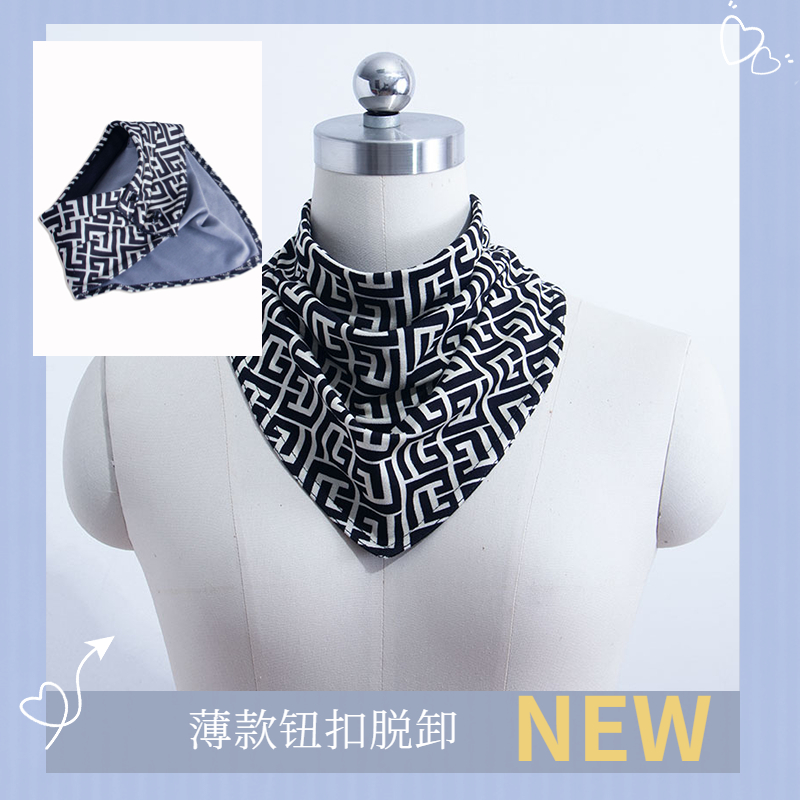 春夏秋韩版舒适透气针织棉护颈椎