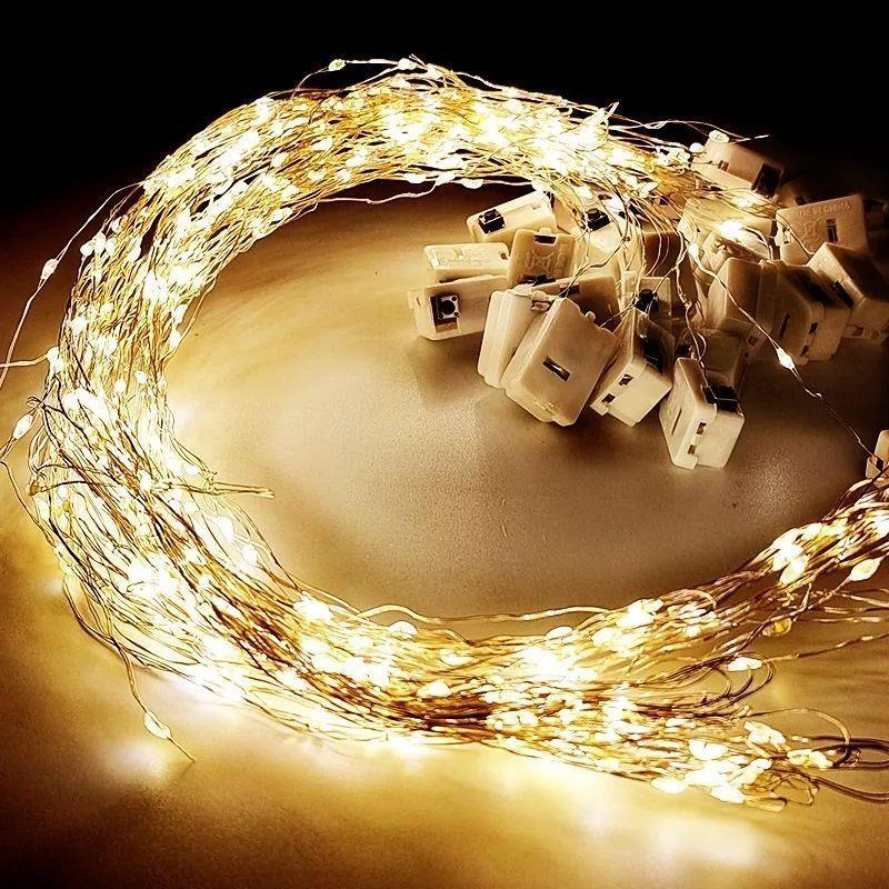 三档调节闪光LED灯串花店鲜花