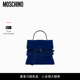 新年礼物 Moschino 莫斯奇诺 25秋冬女士Tie Me绒面革小手提包