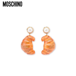 Moschino 25早春 女士 Croissant水滴形耳環(huán) 莫斯奇諾