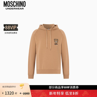 男士 underwear Moschino 泰迪熊连帽卫衣 礼物会员6折起