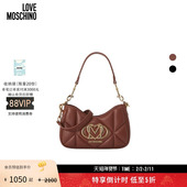 特享倒计时 Love Moschino 25早秋 女士字母徽标手提单肩包