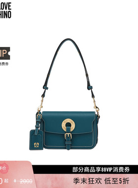 【礼物低至5折】Love Moschino  女士LOGO EYELETS单肩包