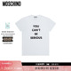 特享倒计时 Moschino 莫斯奇诺You Can Serious纯棉T恤