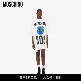 Moschino/莫斯奇诺  女士超大号版型连衣裙