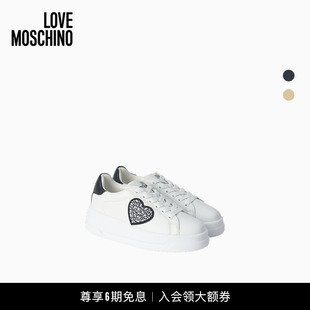 女士爱心图案运动鞋 26早春 Moschino 「线上专享」Love