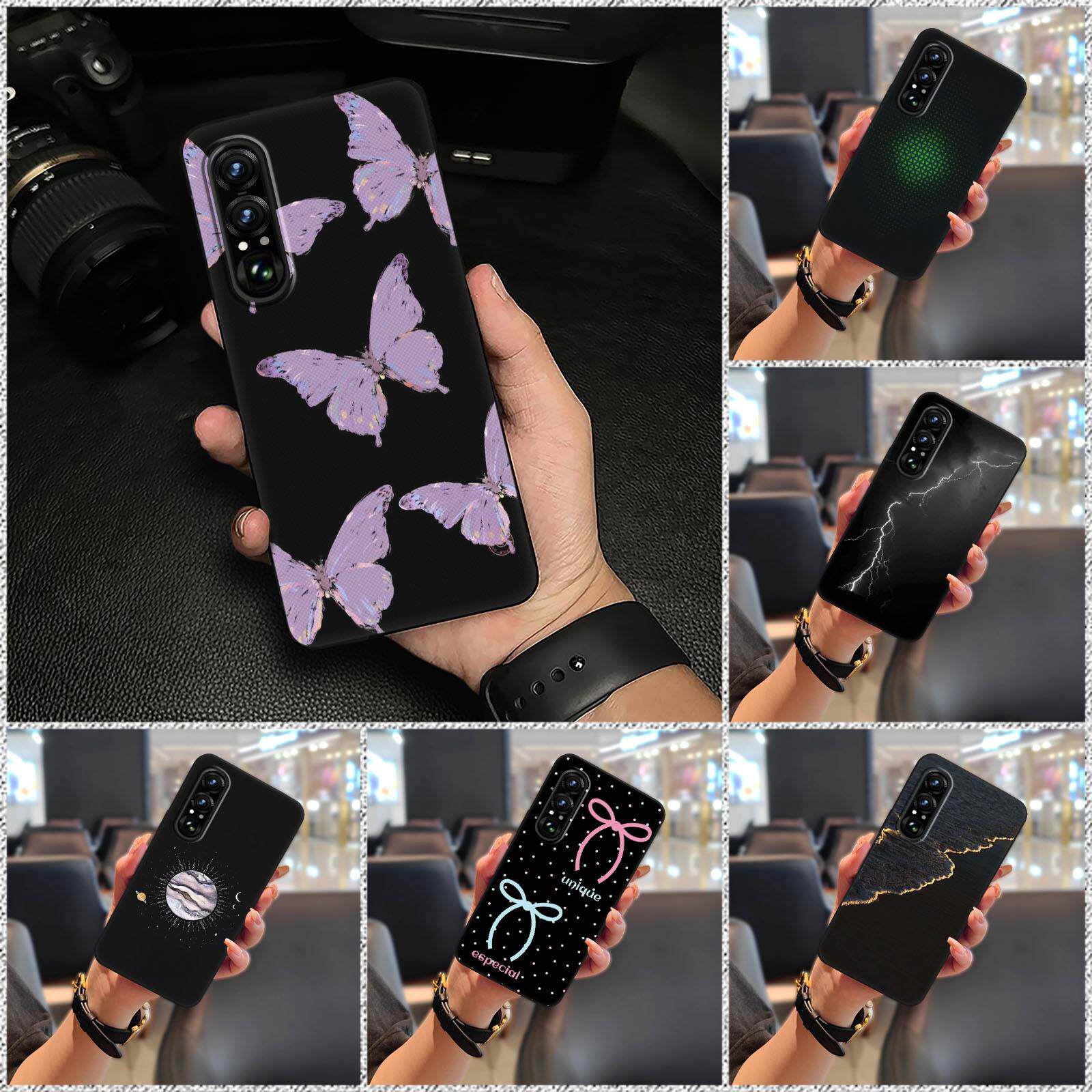 适用索尼Xperia1 vii/索尼1 7代手机壳CP青春创意数码奢华质感
