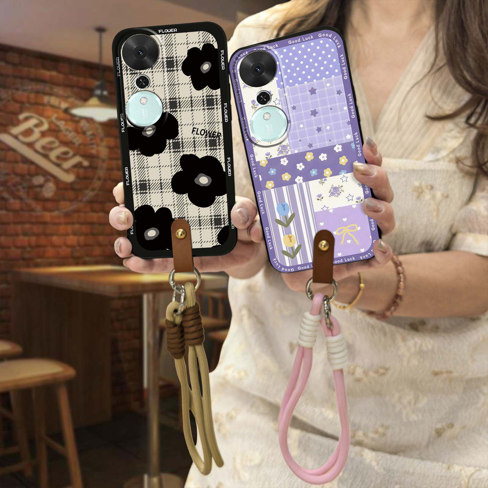 适用华为荣耀畅玩70 Plus/70m Plus手机壳青春挂绳挂脖软壳创意