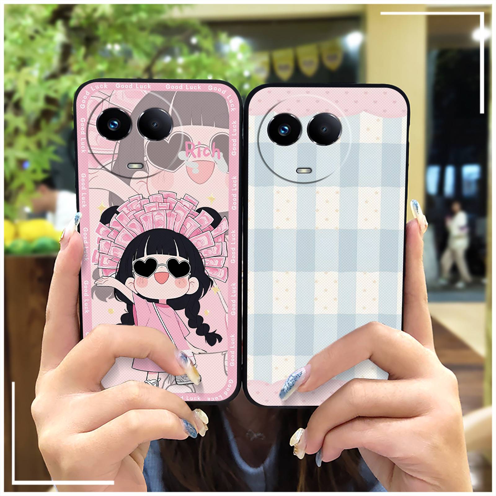 适用OPPO Realme V50/真我V50S/C67 5G手机壳硅胶动漫搞怪质感女