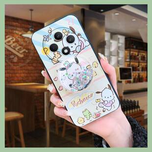 适用OPPO Reno12F 5G手机壳软壳青春趣味流沙个性男女款创意液态