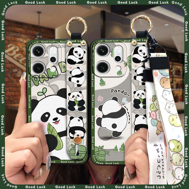 适用OPPO Reno14 5G手机壳腕带硅胶新款软壳青春液态支架挂绳