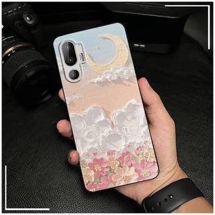 适用HTC U24 Pro手机壳奢华卡通男女款全包边搞怪可爱软壳涂鸦花