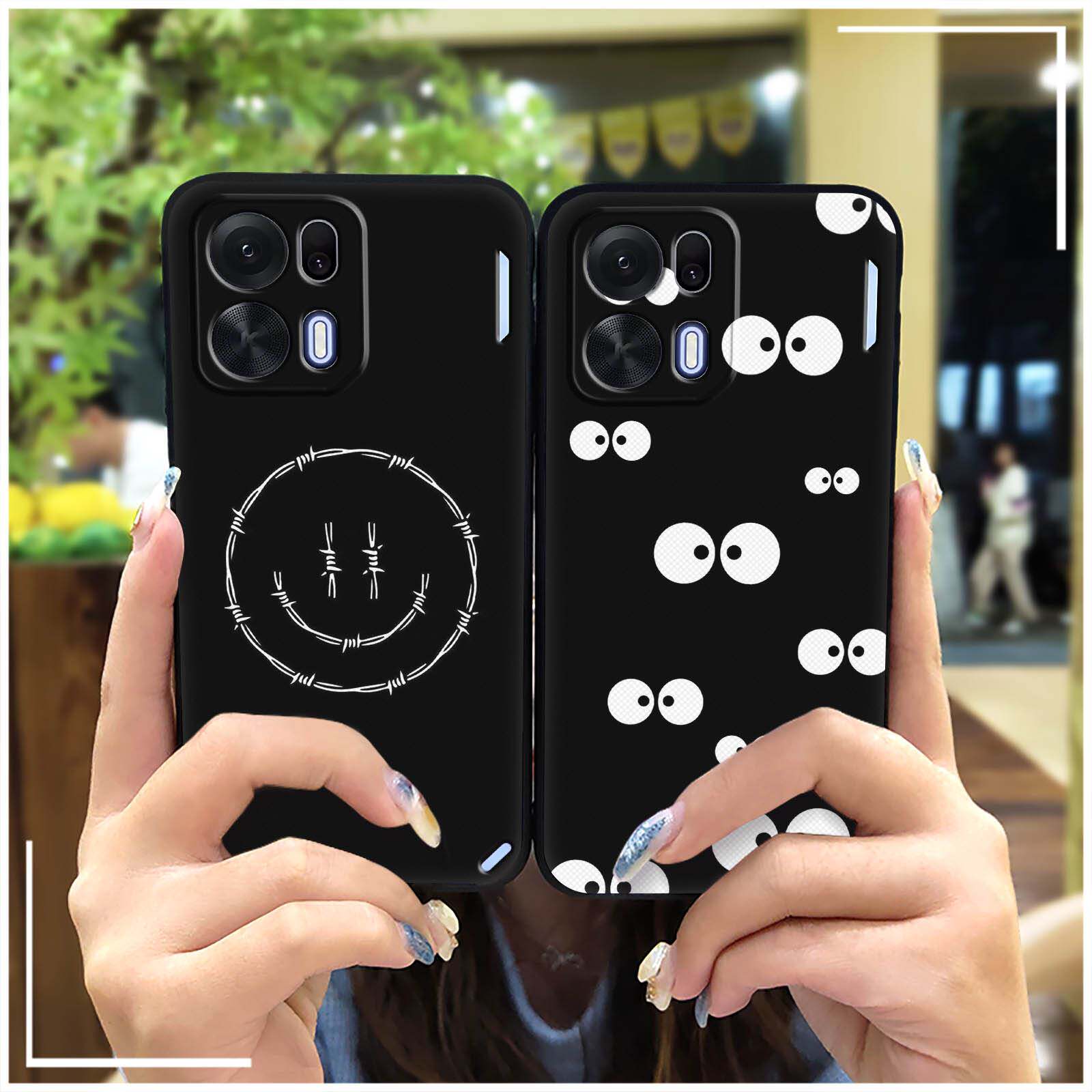 适用OPPO K15 Pro+手机壳全包边简约硅胶可爱男女款动漫商务 CP