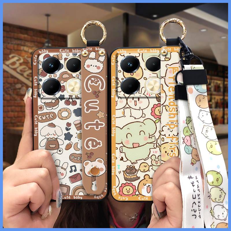 适用infinix Note40 5G/X6852手机壳硅胶情侣支架质感液态创意