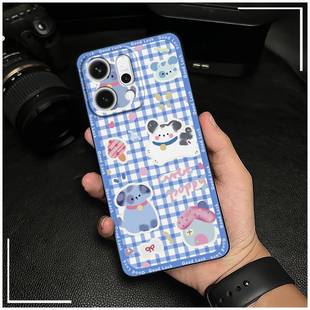 适用OPPO Reno14 5G手机壳质感潮流卡通数码全包边女趣味简约