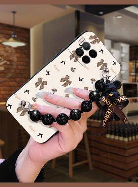 适用TCL T-Mobile Revvl7 Pro手机壳黑珍珠挂饰潮流个性创意奢华