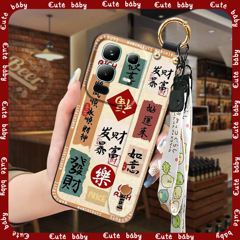 适用infinix Note50X 5G/5G+/X6857B手机壳旺王子质感指环可爱