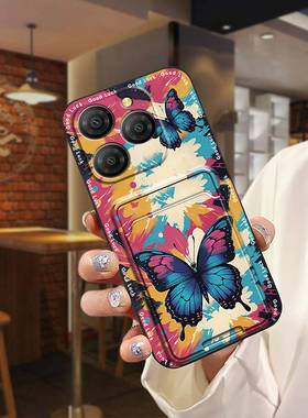 适用凌度Shark9 5G/Blackview Shark9 5G手机壳插卡卡通可爱防尘