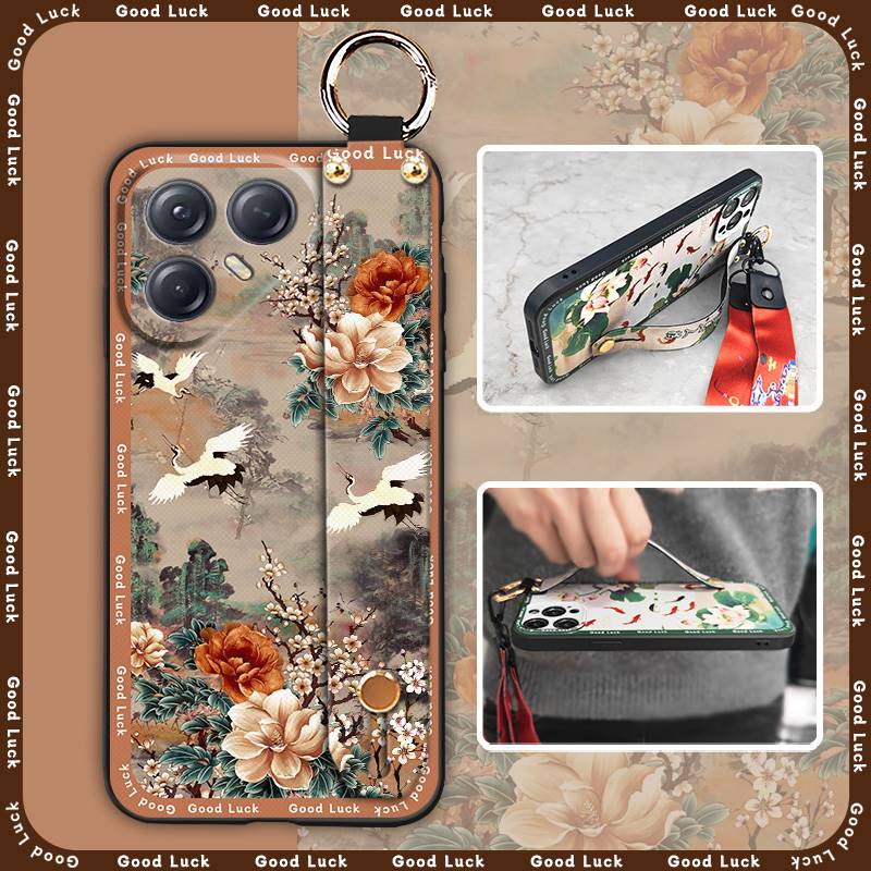 适用Tecno Pova7 Ultra 5G/传音LJ9手机壳指环液态时尚挂绳国潮