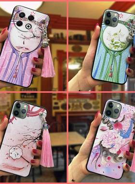 适用Tecno Spark30 Pro 4G/传音KL7手机壳古风散热流苏硅胶软壳