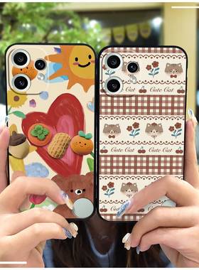 适用Nothing CMF Phone2 Pro手机壳可爱创意动物情侣防尘纯色女