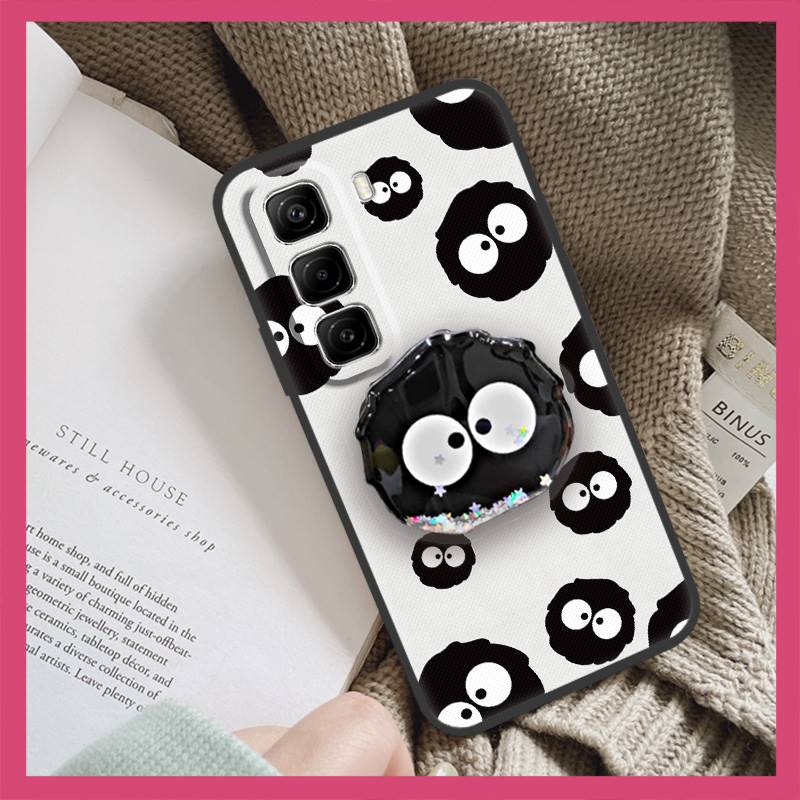 适用infinix Hot50 Pro/X6881手机壳软壳男女款支架硅胶奢华潮流