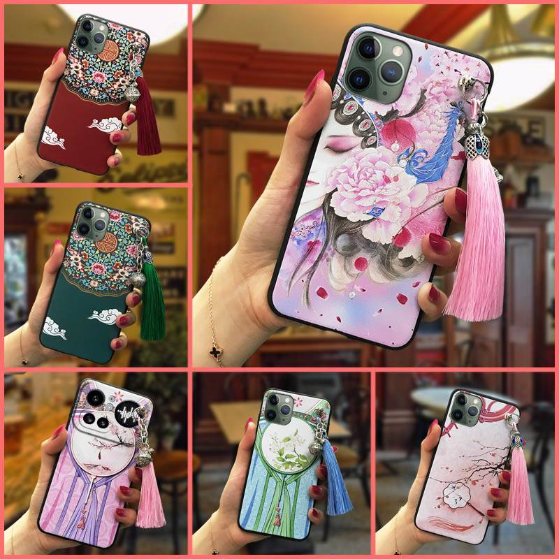 适用Nothing Phone4A Pro手机壳新款古风流苏液态中国风散热软壳图片