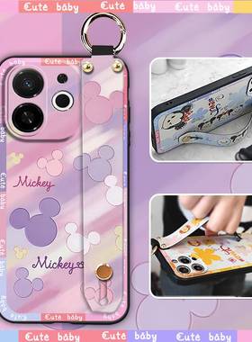 适用Tecno Spark30C 5G/传音POP9 5G手机壳支架软壳动漫指环防尘