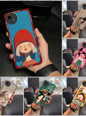 适用夏普Aquos wish5/SH-52F手机壳男女款纯色可爱个性软壳数码