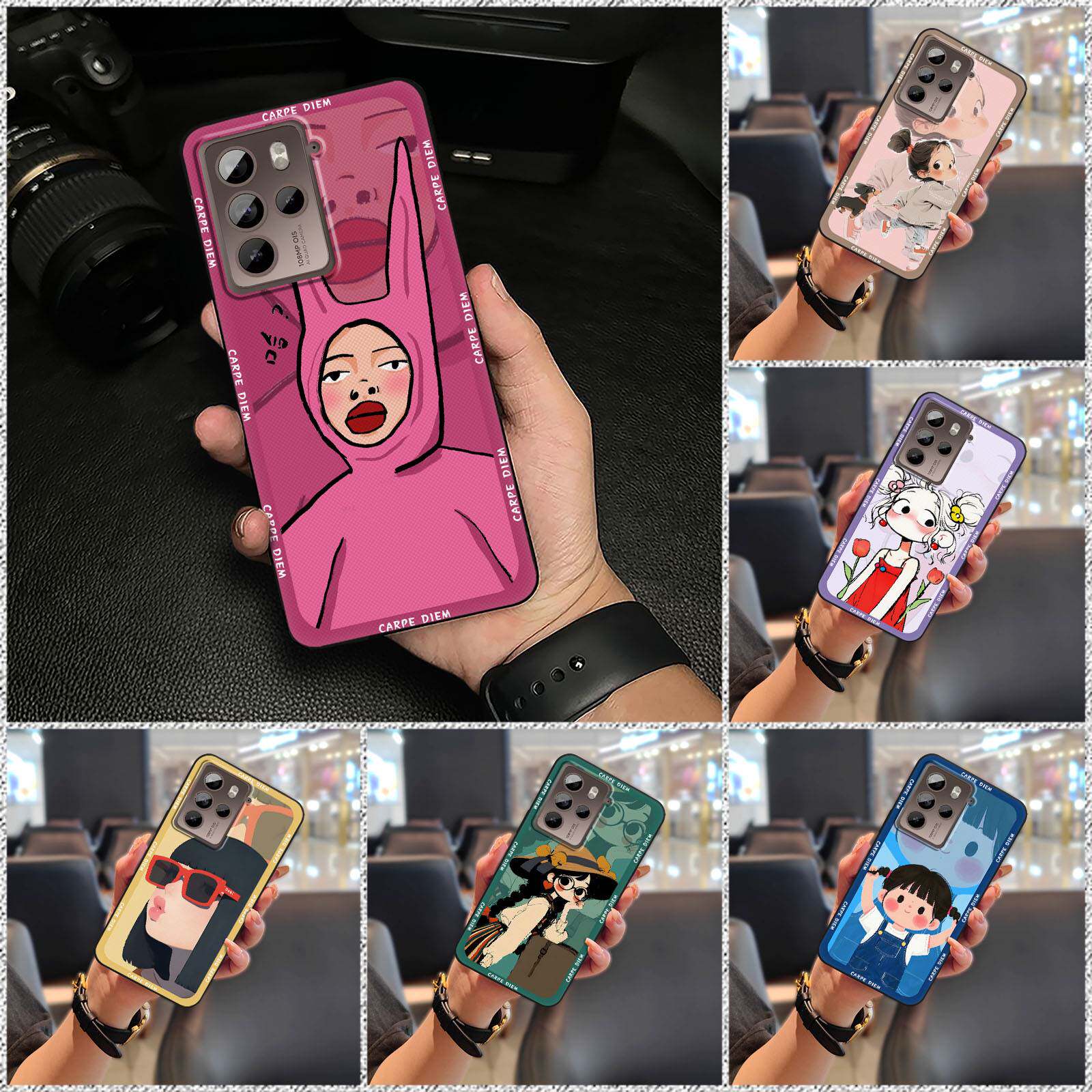 适用HTC U23 Pro/U23手机壳防尘潮流散热数码动漫新款可爱创意