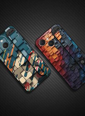 适用Tecno Spark40C/Km4k手机壳简单腕带个性商务硅胶男女款防尘