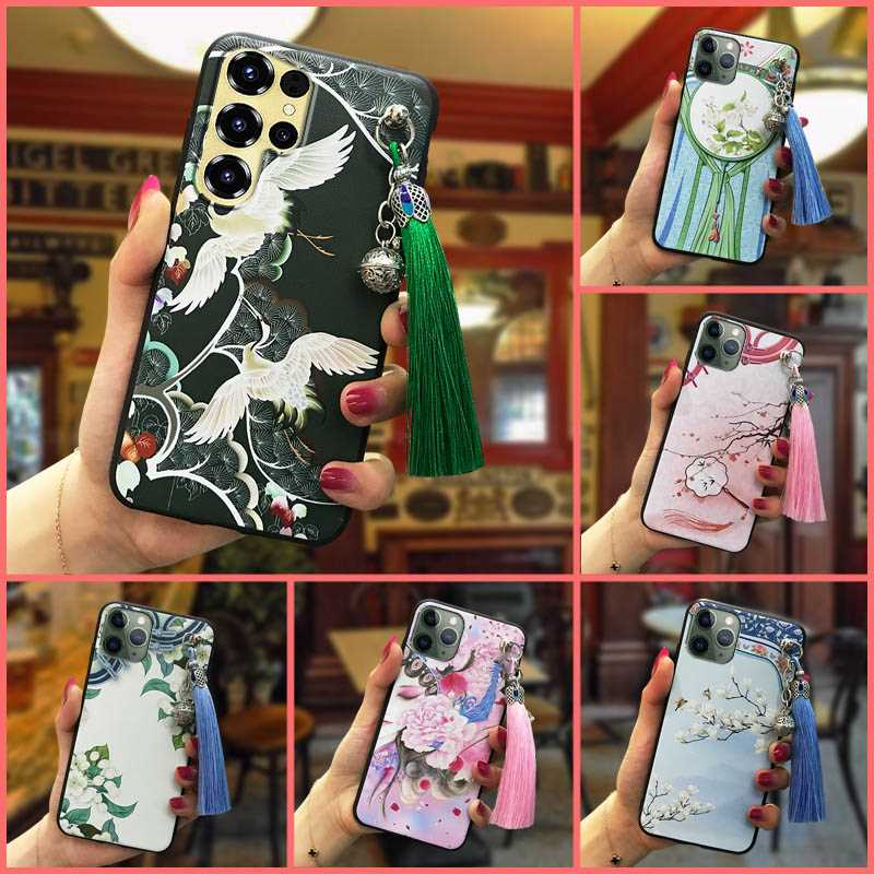 适用欧奇C68/Oukitel C68手机壳流苏男女款潮流简约铃铛中国风