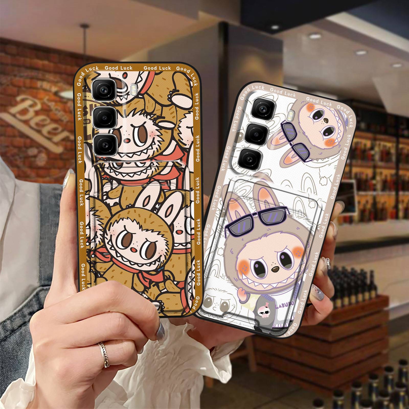 适用infinix Hot50 Pro+/X6880手机壳创意卡通卡包萌宠数码个性