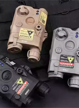 战术尼龙儿童玩具PEQ-15无功能红绿激光电池盒装饰道具模型